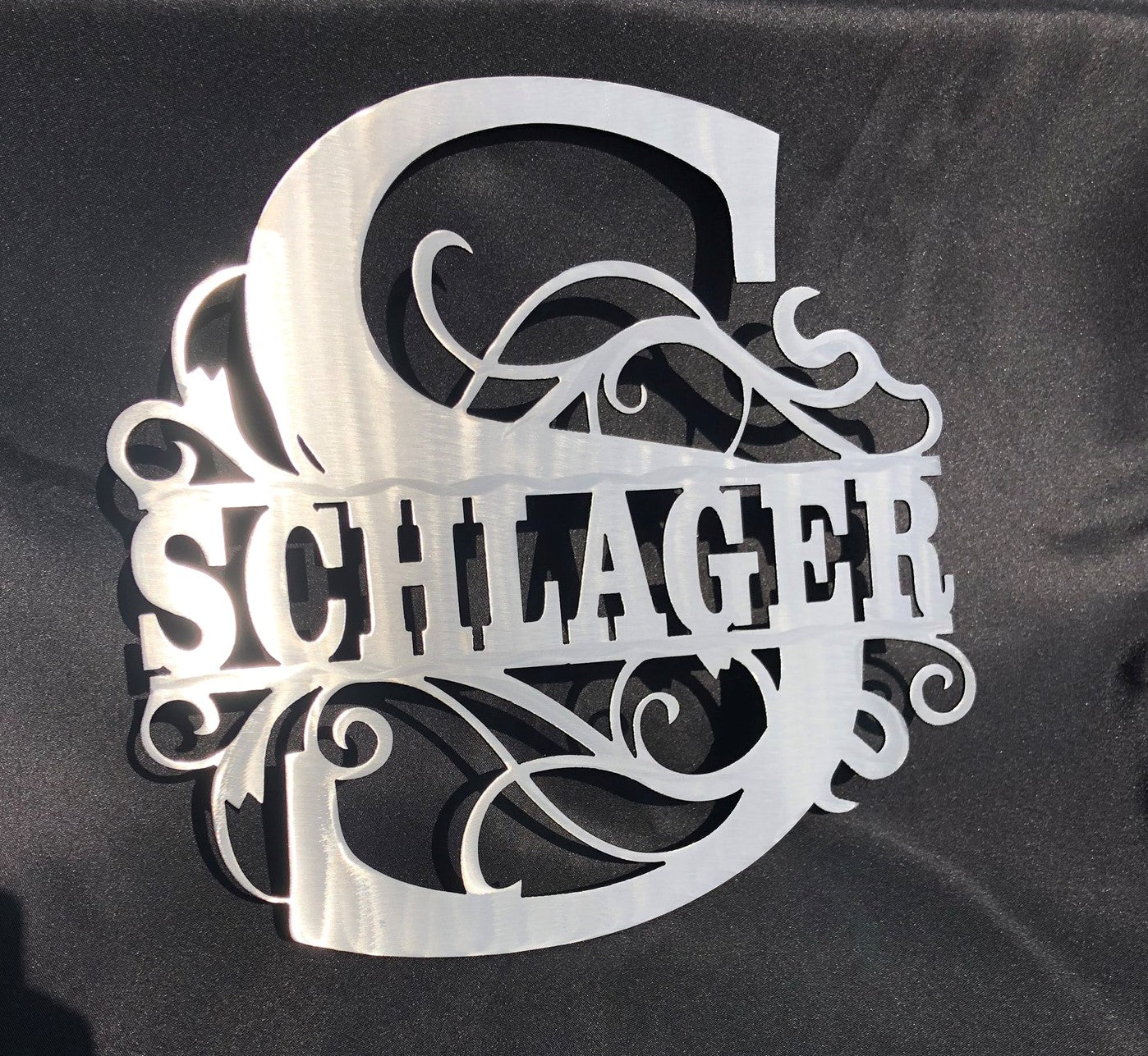 Split Letter Monogram