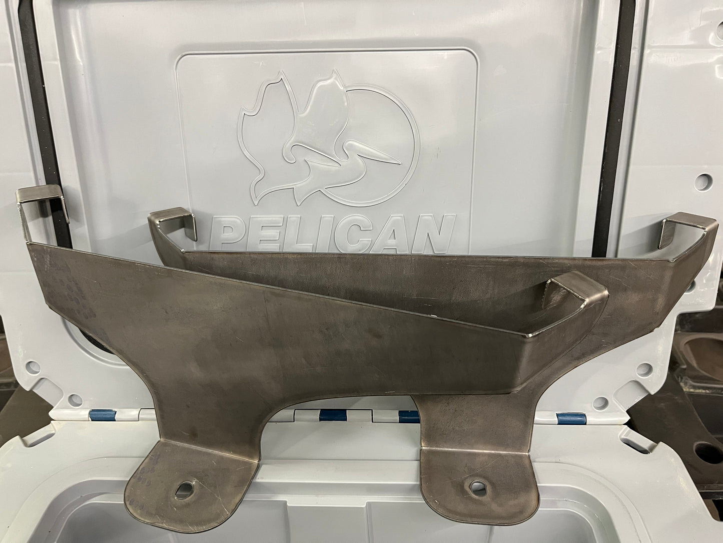 Mounts for a Pelican 30 cooler - RZR XP1000