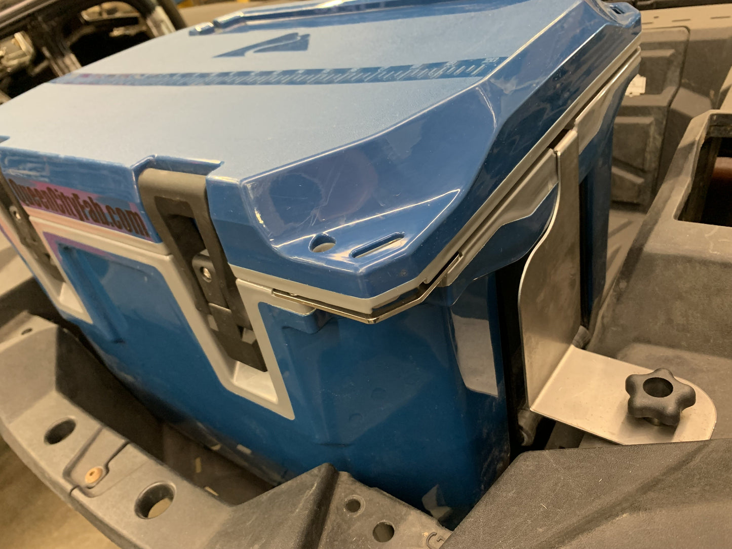 Ozark 35 Cooler Brackets Polaris RZR Turbo S