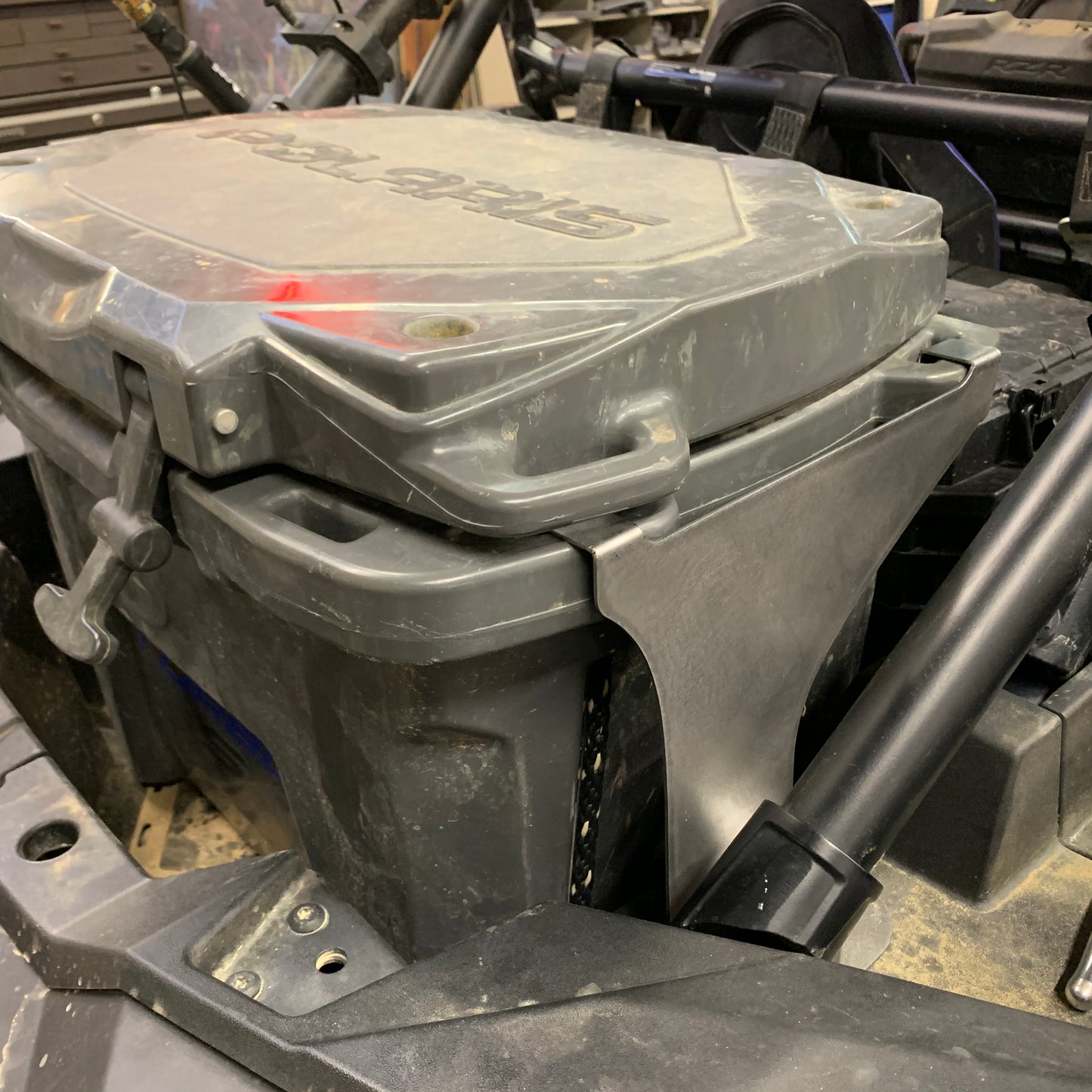 Polaris Northstar 30 Qt Cooler Brackets Mounts RZR Turbo S
