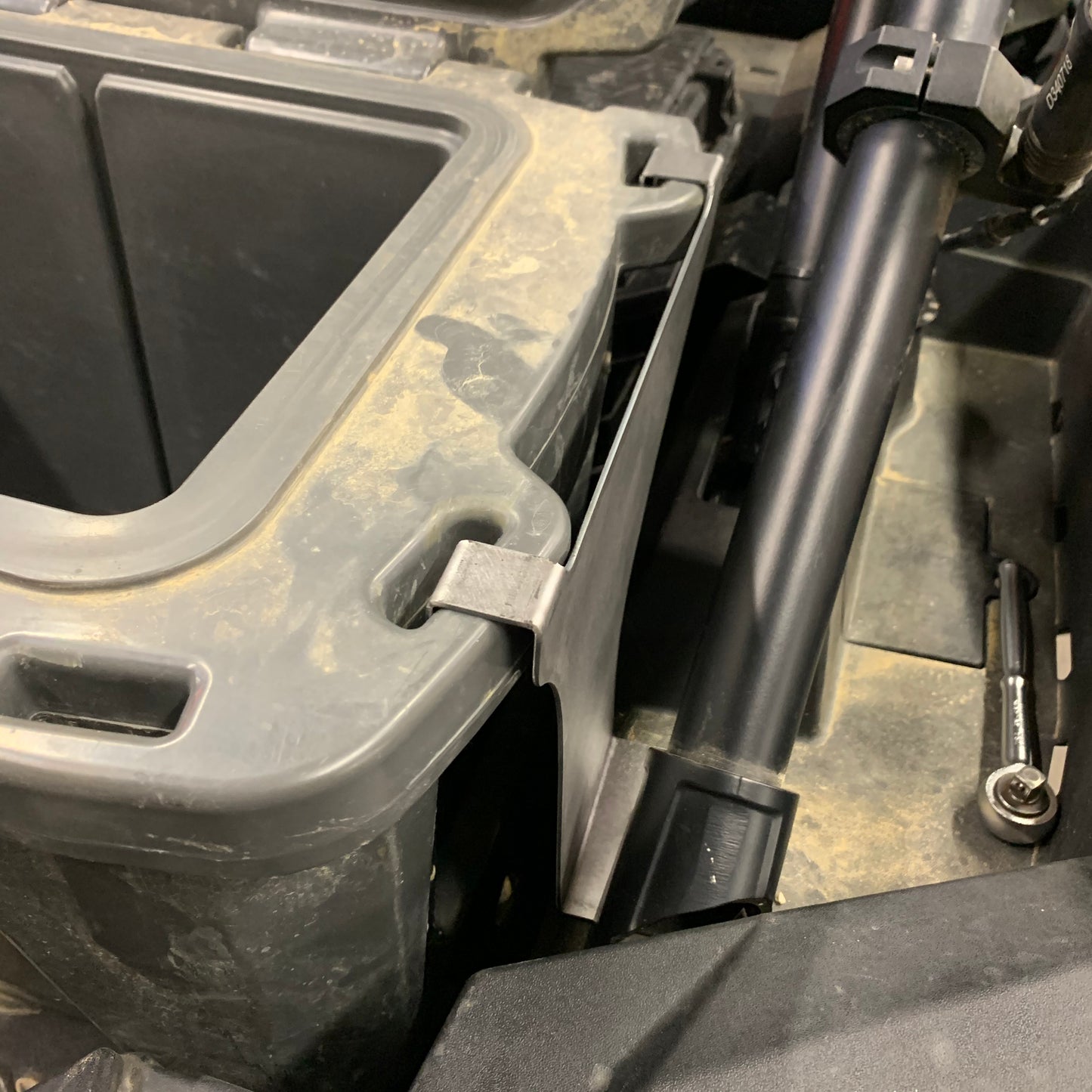 Polaris Northstar 30 Qt Cooler Brackets Mounts RZR Turbo S