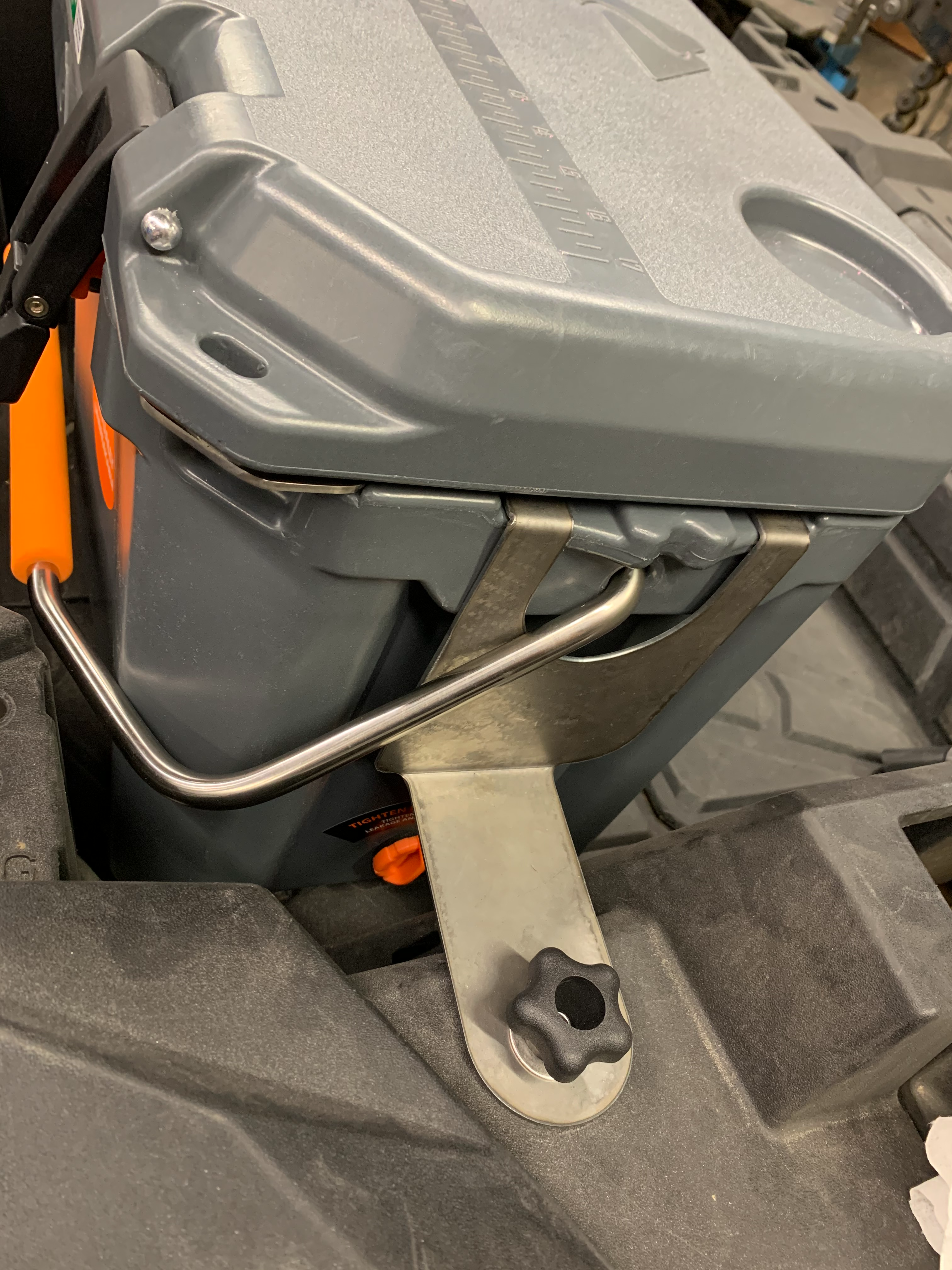 Ozark 26 Cooler Bracket Polaris RZR XP 1000 – Queen City Fab