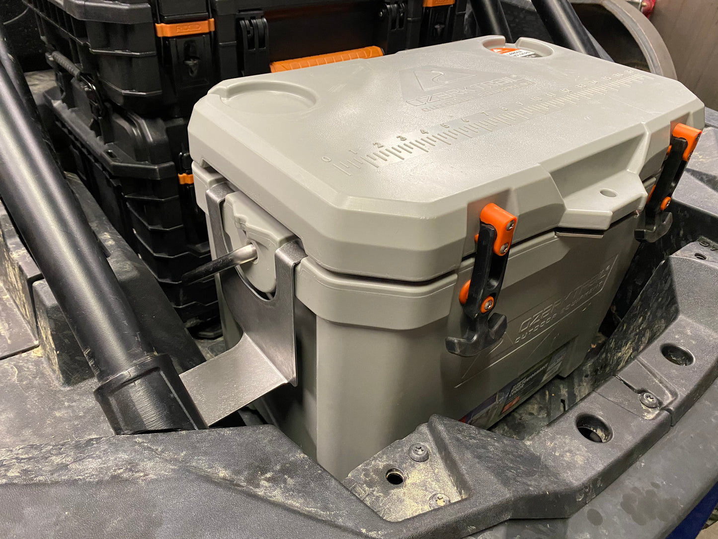 Ozark 26 Cooler Brackets Polaris RZR Turbo S