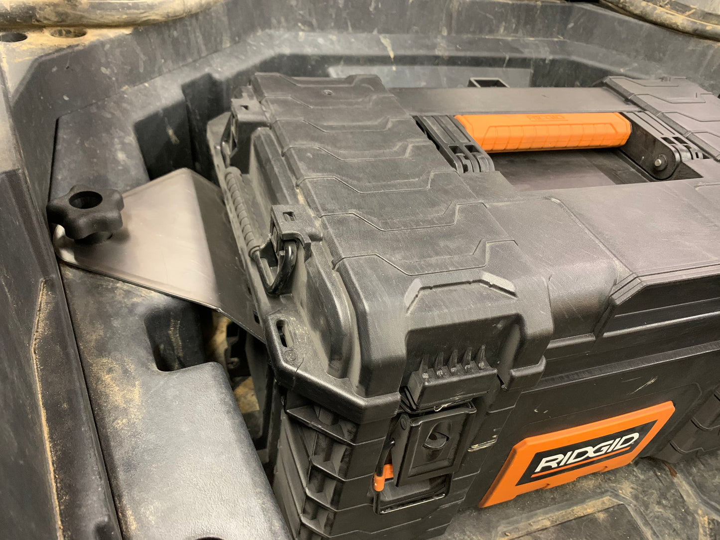 Ridgid Tool Box Mount Polaris **RZR XP PRO ONLY**