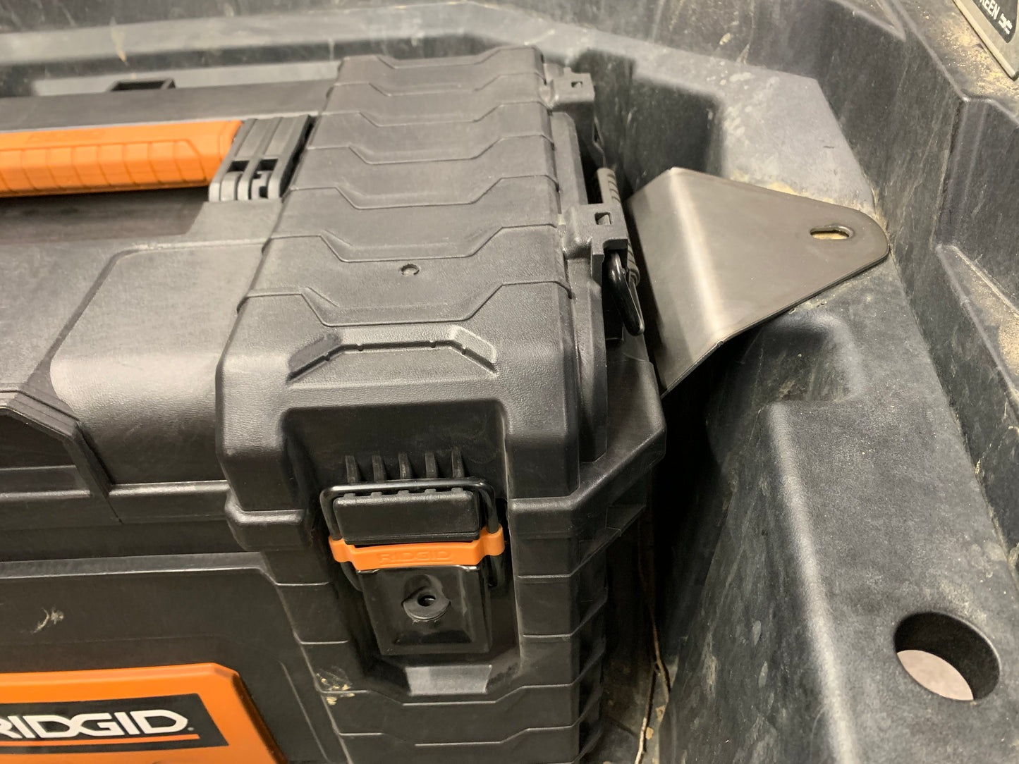 Ridgid Tool Box Mount Polaris **RZR XP PRO ONLY**
