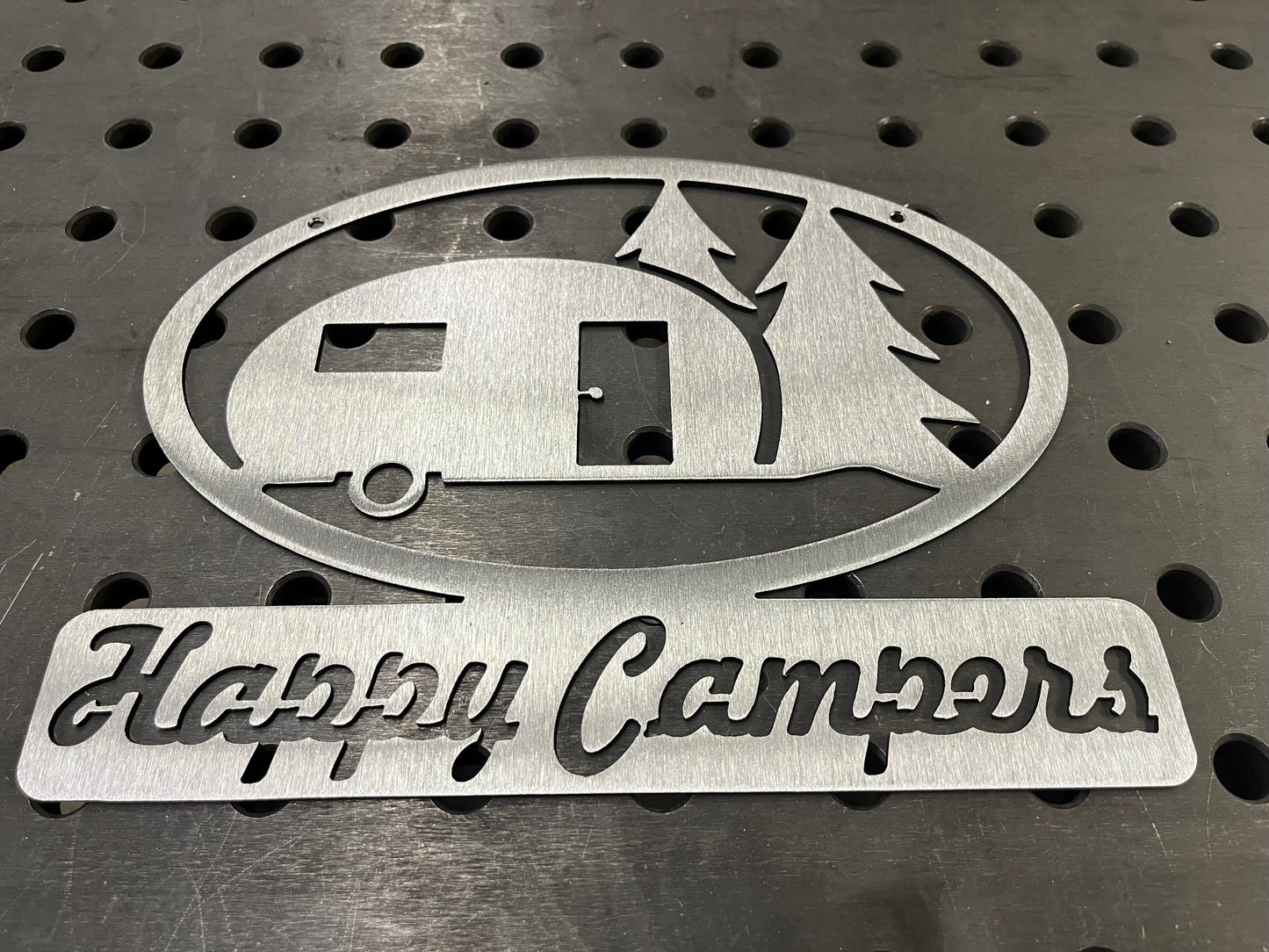 Happy Camper sign