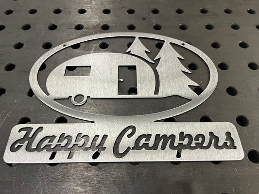 Happy Camper sign