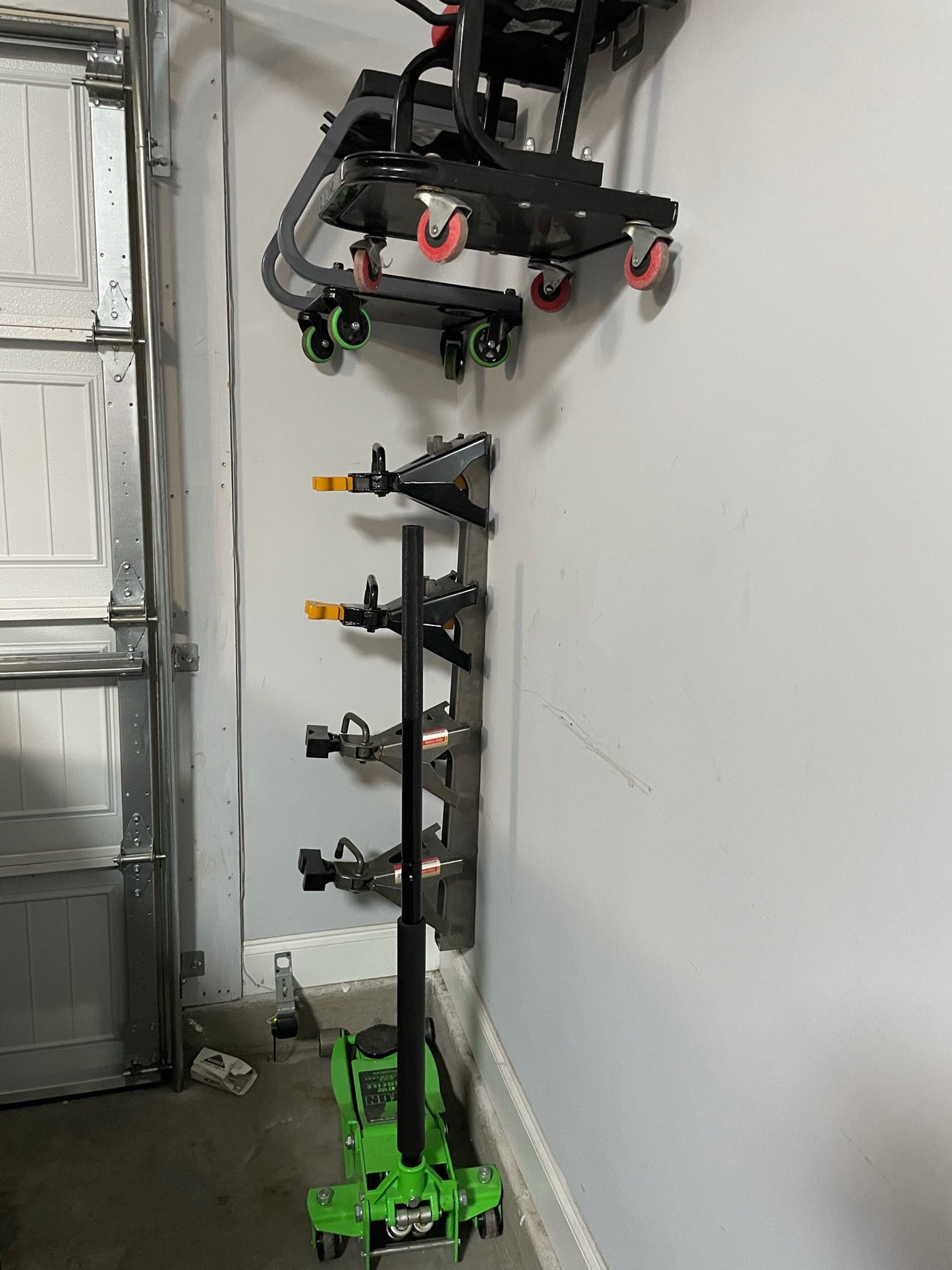 Jack Stand Rack - Wall Mount