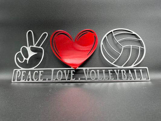 Peace Love Volleyball