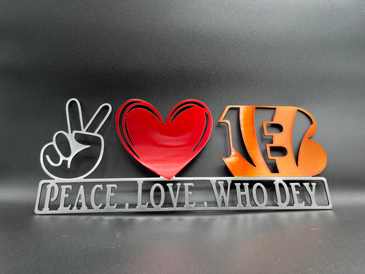 Peace Love Who Dey