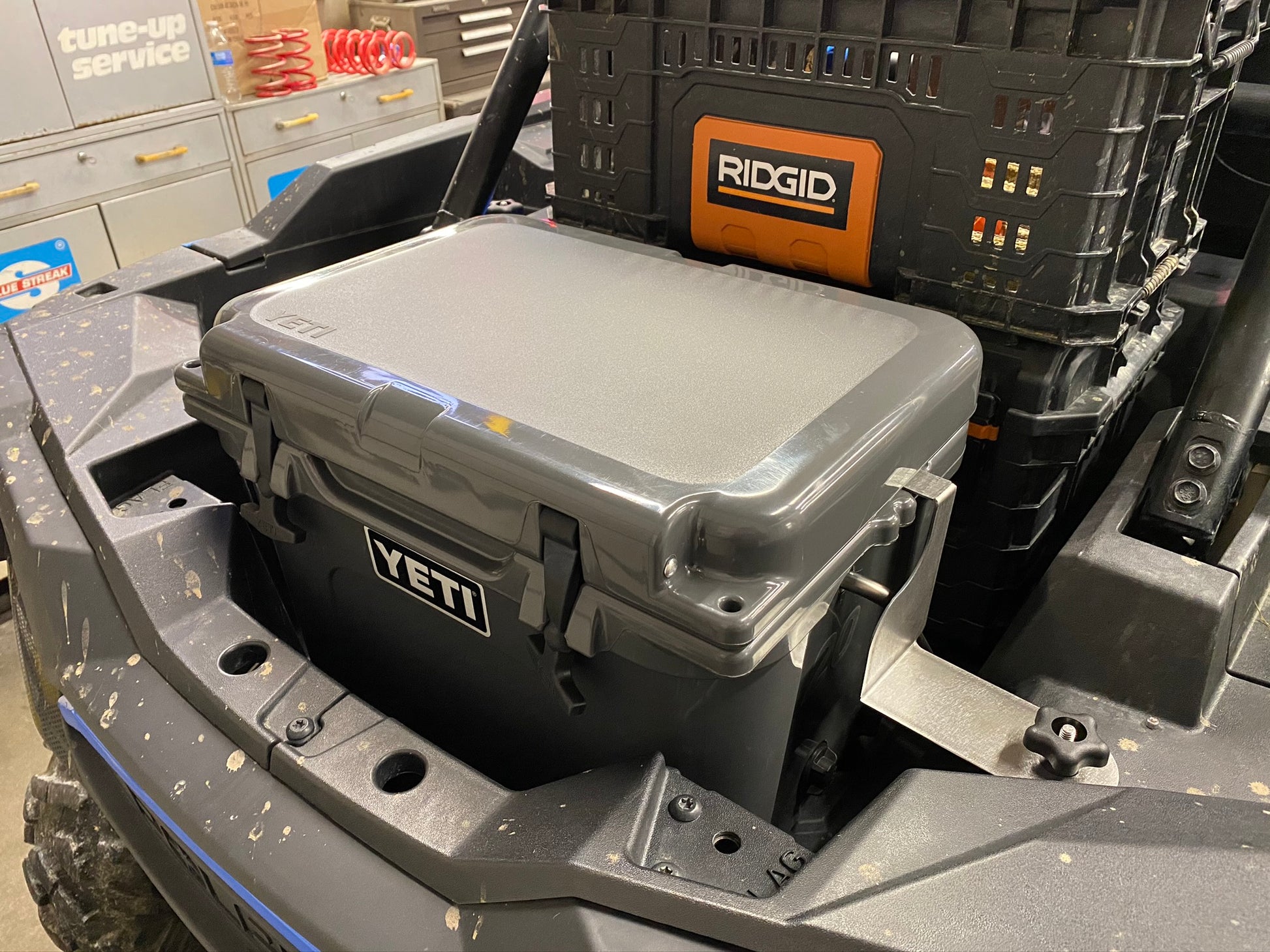 Polaris RZR XP 1000 Yeti 20 Cooler Brackets