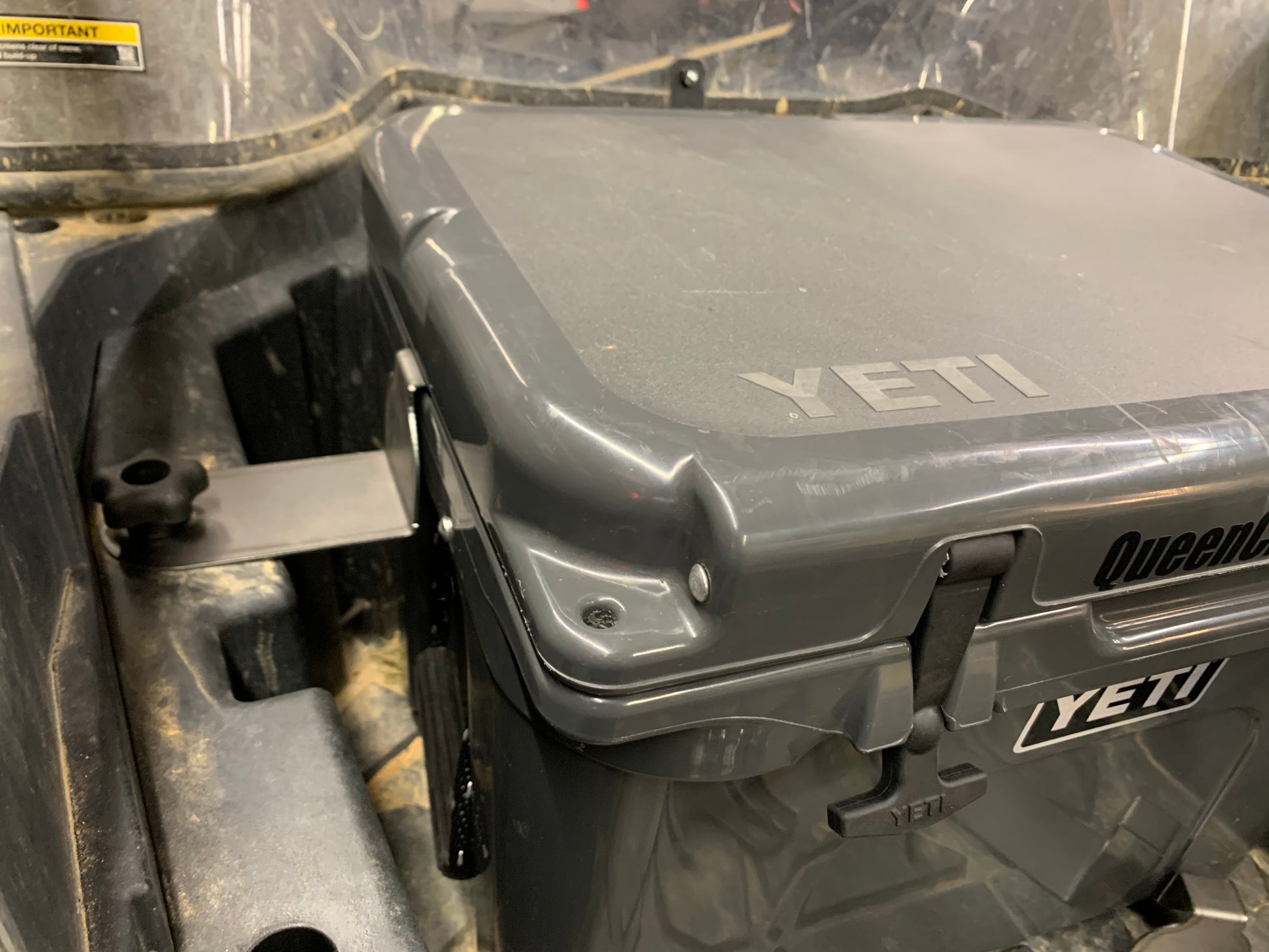 Polaris RZR PRO XP Yeti 35 Cooler Brackets Shop – Queen City Fab
