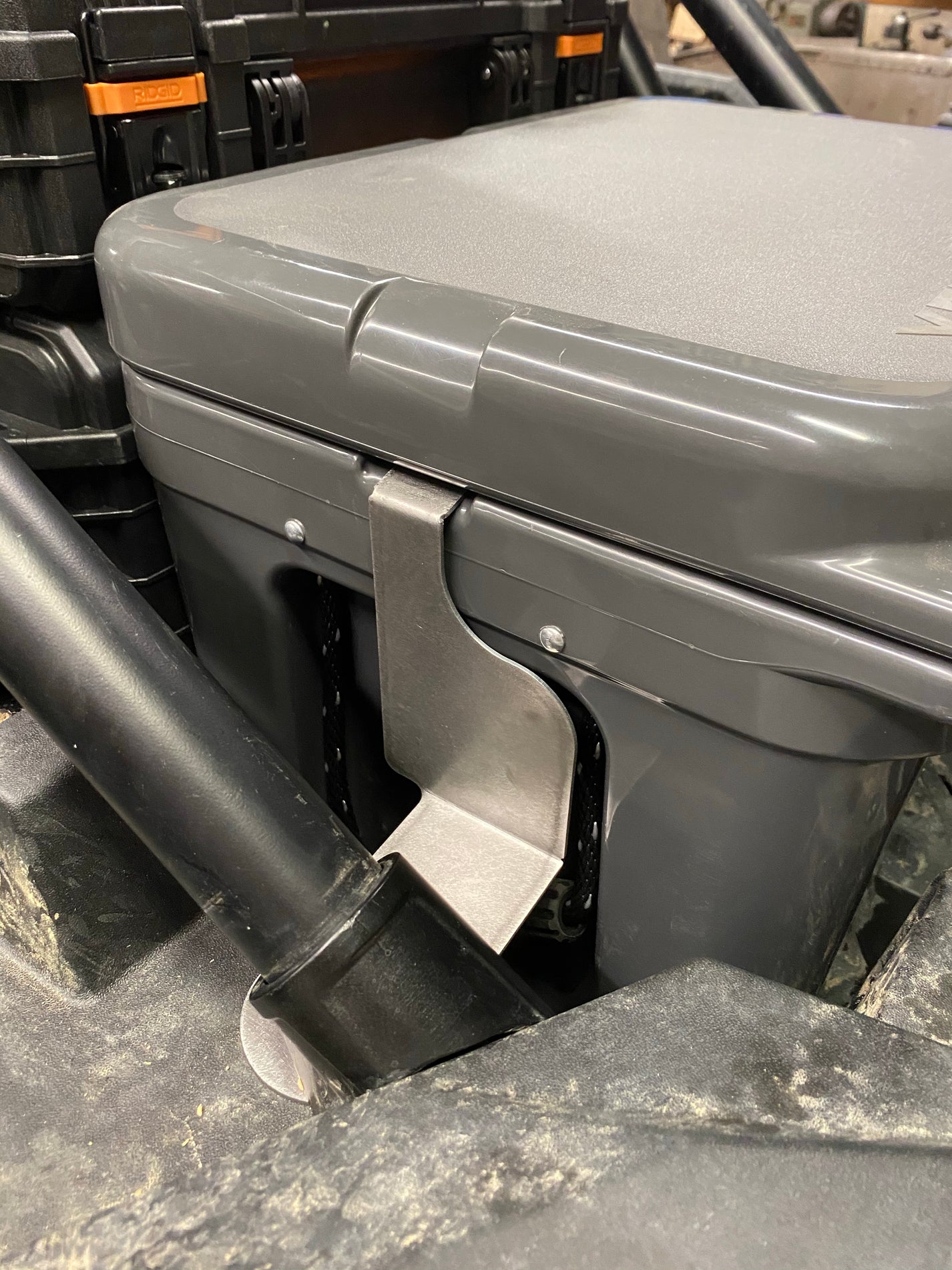 Polaris RZR Turbo S Yeti 35 Cooler Brackets - Shop – Queen City Fab